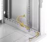 Шкаф телекоммуникационный настенный разборный 9U (600х350) дверь стекло ЦМО ШРН-Э-9.350
