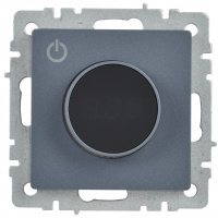 BRITE Термостат электронный с индикацией ТС10-1-БрМ маренго IEK BR-RT11-K35