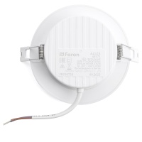 Светильник светодиодный ДВО-12w 4000K 1080Лм slim белый Feron.ONE FERON AL528 48873