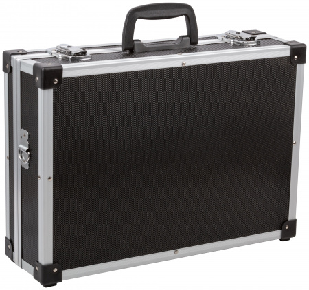 65630 Ящик для инструмента алюминиевый (43 x 31 x 13 см) черный FIT 