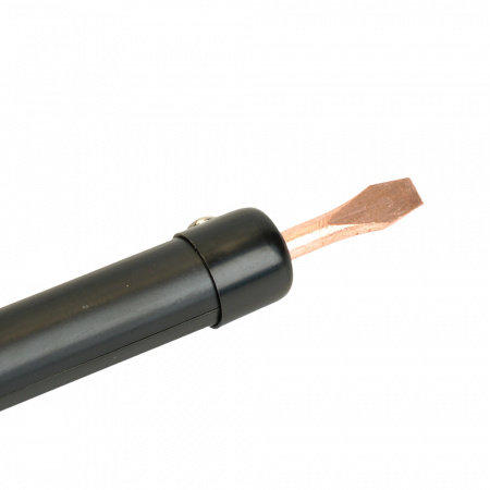 Паяльник с деревянной ручкой 40W, нихромовый нагреватель, долговечное жало, 230В STEKKER PLE110-40 49984