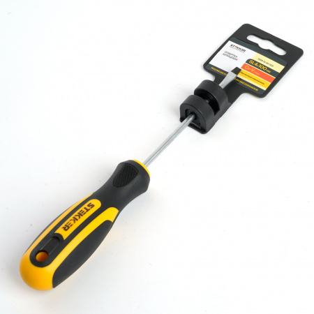 SDM-SL40-100 39772 Отвертка шлицевая SL4х100мм, Cr-V STEKKER 