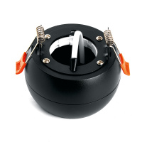 Светильник ДПО-12w GX53 без лампы черный FERON HL355 41508