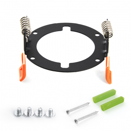 Светильник ДПО-12w GX53 без лампы черный FERON HL355 41508