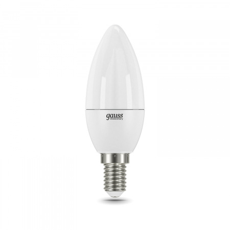 Лампа светодиодная LED 12 Вт 920 лм 4100К AC180-240В E14 свеча нейтральный  Elementary Gauss GAUSS 33122