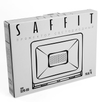 Прожектор светодиодный ДО-100w 4000К 9000Лм IP65 черный SAFFIT SFL90-100 55230