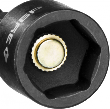 26375-08 Бита ударная с торцевой головкой магнитная, 8 мм, 50 мм ЗУБР 