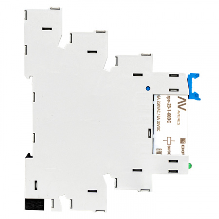 rps-23-1-60-rms230AC Реле промежуточное с розеткой в сборе РП slim 23/1 6A 230В AC EKF 