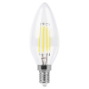 Лампа светодиодная LED 5вт Е14 белый свеча FILAMENT FERON LB-58 25573