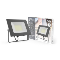 Прожектор светодиодный ДО 70 Вт 6500К 6300 лм 200-240В IP65 225х189х32мм Алюминий Basic Gauss GAUSS 688100370