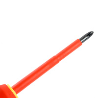 Отвертка крестовая диэлектрическая Ph2х100 1000В STEKKER SDE-PH2-100 39766