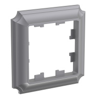 ATLASDESIGN ANTIQUE 1-постовая рамка, СТАЛЬ Systeme Electric ATN100901