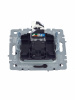 BRITE Розетка компьютерная RJ45 кат.5E РК10-БрЧ черный IEK BR-K10-1-K02