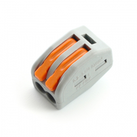 Клемма монтажная 2-проводная, STEKKER LD222-412 32396