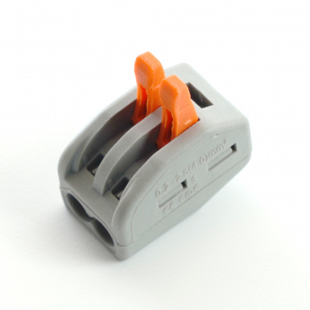 Клемма монтажная 2-проводная, STEKKER LD222-412 32396