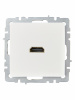 BRITE Розетка HDMI РHDMI-0-БрБ белый IEK BR-H10-K01