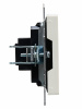 BRITE Розетка HDMI РHDMI-0-БрБ белый IEK BR-H10-K01