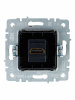 BRITE Розетка HDMI РHDMI-0-БрБ белый IEK BR-H10-K01