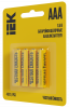 ABT-LR03-OP-L04 Батарейка щелочная Alkaline LR03/AAA (4шт/блистер) IEK 