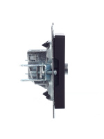 BRITE Розетка TV оконечная РТВ11-0-БрЧ черный IEK BR-A10-O-K02