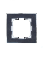 BRITE Рамка 1 пост IP44 РУ-1-БрС-44 сталь IEK BR-M12-44-K46