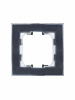 BRITE Рамка 1 пост IP44 РУ-1-БрС-44 сталь IEK BR-M12-44-K46