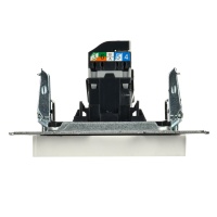 BRITE Розетка компьютерная RJ45 кат.5E РК10-БрБ белый IEK BR-K10-1-K01