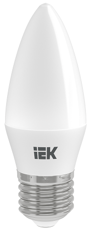 Лампа светодиодная C35 свеча 5Вт 230В 3000К E27 IEK LLE-C35-5-230-30-E27