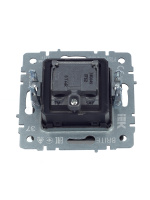 BRITE Розетка двойная TV+SAT РТВ/РСп12-БрШ шампань IEK BR-AF20-O-K37