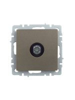 BRITE Розетка TV оконечная РТВ11-0-БрШ шампань IEK BR-A10-O-K37