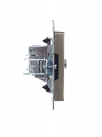 BRITE Розетка TV оконечная РТВ11-0-БрШ шампань IEK BR-A10-O-K37