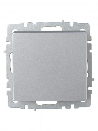 BR-V10-0-10-K47 BRITE Выключатель одноклавишный 10А ВС10-1-0-БрА алюминий IEK 