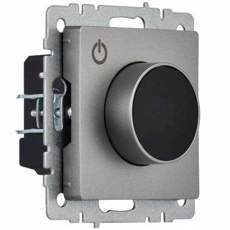 BRITE Термостат электронный с индикацией ТС10-1-БрС сталь IEK BR-RT11-K46