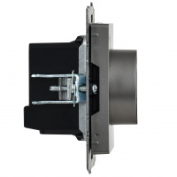 BRITE Термостат электронный с индикацией ТС10-1-БрС сталь IEK BR-RT11-K46