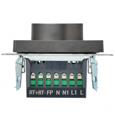 BRITE Термостат электронный с индикацией ТС10-1-БрС сталь IEK BR-RT11-K46