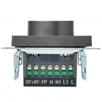 BRITE Термостат электронный с индикацией ТС10-1-БрС сталь IEK BR-RT11-K46