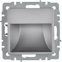 BRITE Подсветка LED встраиваемая ПЛ20-БрА алюминий IEK BR-FL20-K47