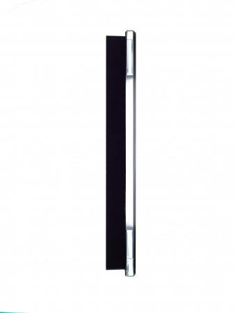 BRITE Рамка 1 пост РУ-1-2-БрЧ стекло черный IEK BR-M12-G-K02