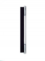 BRITE Рамка 1 пост РУ-1-2-БрЧ стекло черный IEK BR-M12-G-K02