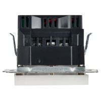 BRITE Розетка с заземлением с защитными шторками 16А с USB A+C 18Вт РЮш11-1-БрБ белый IEK BR-R14-16-U22-018-K01