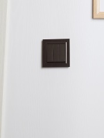 BRITE Рамка 1 пост РУ-1-БрТБ темная бронза IEK BR-M12-K45