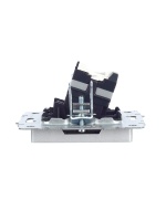 BRITE Розетка компьютерная RJ45 кат.5E РК10-БрА алюминий IEK BR-K10-1-K47