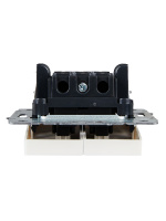 BRITE Выключатель жалюзи 10А ВС10-1-5-БрБ белый IEK BR-V15-0-10-K01