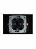 BRITE Розетка двойная с заземлением с защитными шторками 16А в сборе РСш12-3-БрТБ темная бронза IEK BR-R24-16-K45-F