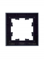 BRITE Рамка 1 пост РУ-1-БрМ маренго IEK BR-M12-K35