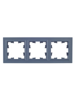 BRITE Рамка 3 поста РУ-3-БрМ маренго IEK BR-M32-K35