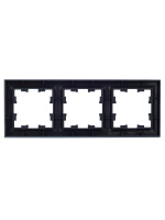 BRITE Рамка 3 поста РУ-3-БрМ маренго IEK BR-M32-K35