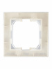 BRITE Рамка 1 пост IP44Р У-1-БрКр-44 бежевый IEK BR-M12-44-K10