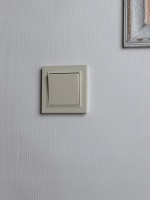 BRITE Рамка 1 пост IP44Р У-1-БрКр-44 бежевый IEK BR-M12-44-K10