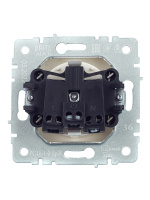 BRITE Розетка с заземлением без защитных шторок 16А РС11-1-0-БрЖ жемчуг IEK BR-R11-16-K36